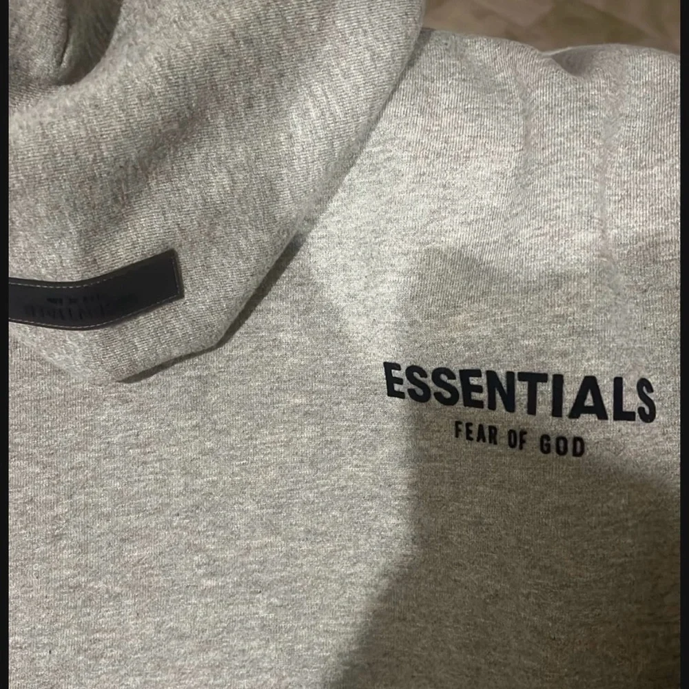 Fear of God Essentials Gray Hoodie - Picture 2 of 6